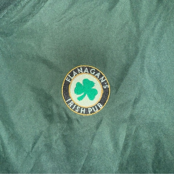 Men’s Weather Proof Brand Green Vintage Embroidered Sweater Vest Jacket Size: 2X - Picture 5 of 16